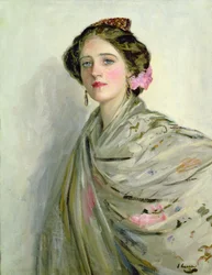 A Fair Spaniard (portrait of Mrs Chowne)